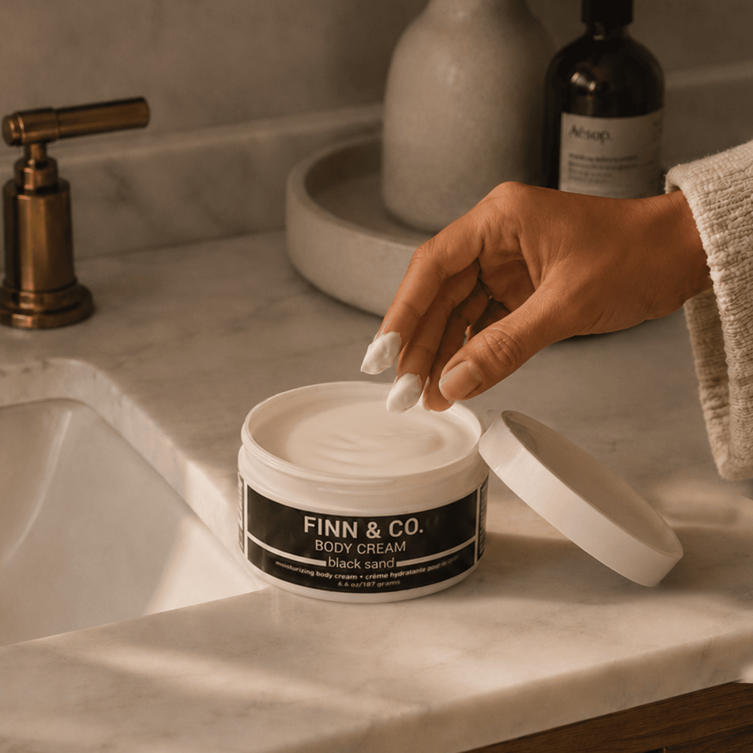 Black Sand Body Cream