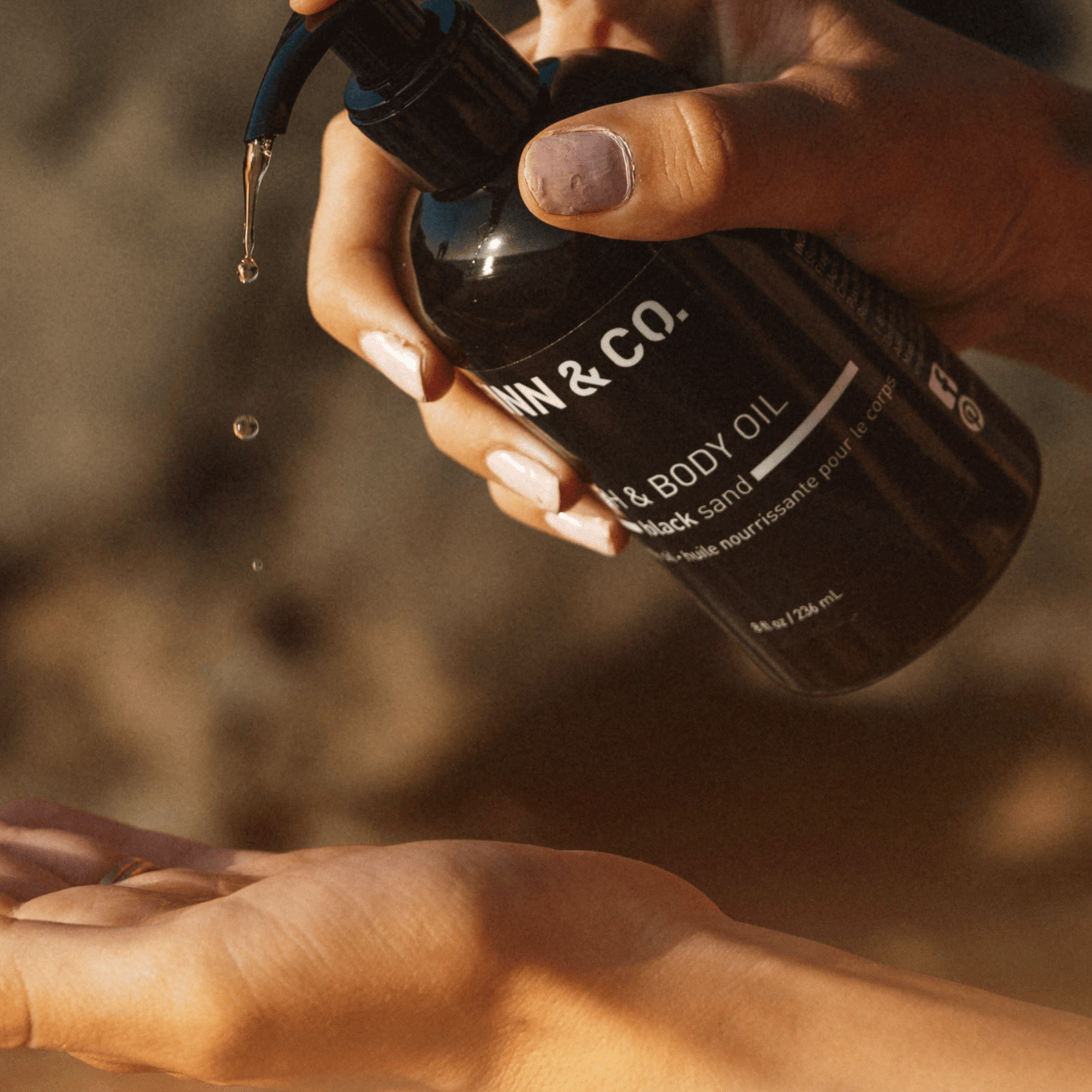 Black Sand Bath & Body Oil