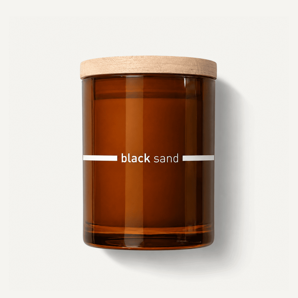 Black Sand Candle